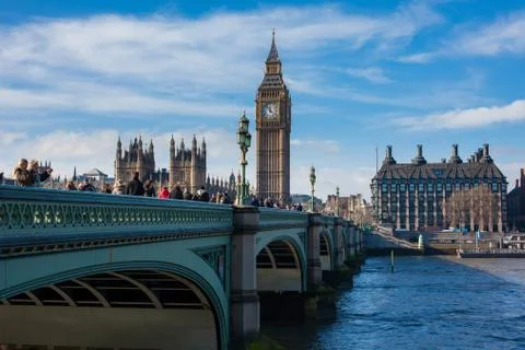 Westminster bridge Stock Photos