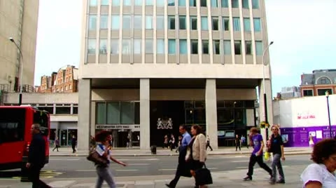 Westminster city hall2 Video stock 8848855