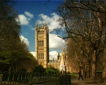 Westminster London (PAL) Stock Footage
