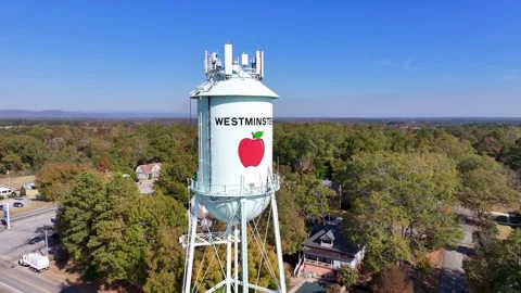 Westminster Water Tower Pan Stockbeeldmateriaal 255172911