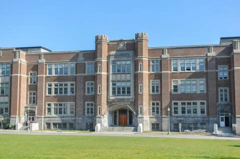 Westmount Park Elementary School building Stock Photos