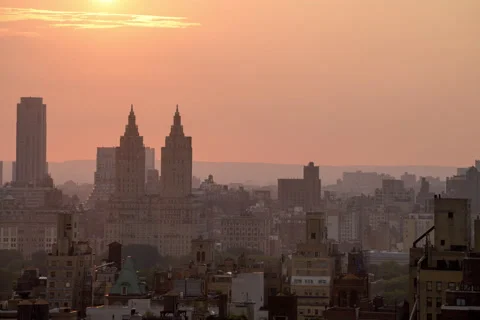 Westside Day to Night Timelapse (2 of 5) Stock Footage 137539860