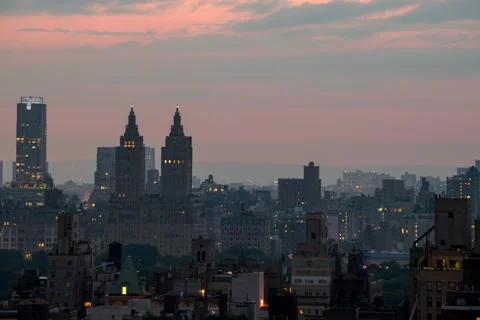 Westside Day to Night Timelapse (4 of 5) Stock Footage 137540361