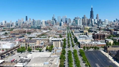 Westside skyline Stock Footage 81794552