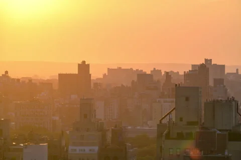 Westside Sunset (1 of 2) Stock Footage 138312644