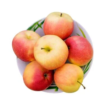 Wet apples Stock Photos