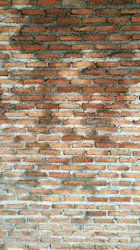 Wet  brick wall texture Stock Photos