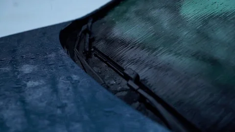 Wet car window Stock Footage 85928115