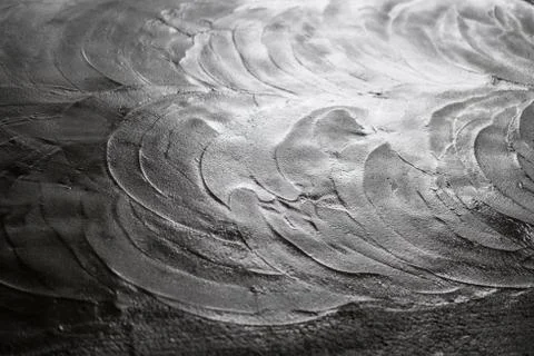 Wet Cement with Rough Texture Stock-Fotos