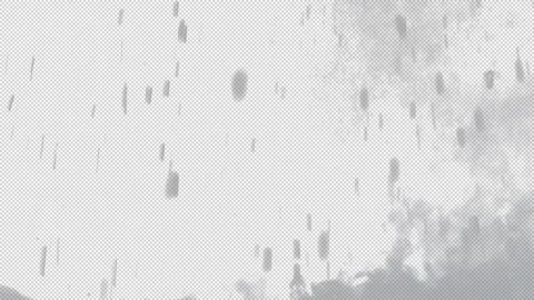 Wet Charge Close-up Splash Element 02 (HD) Stock Footage 201159790