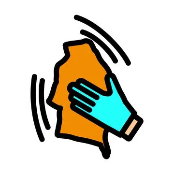 Wet Cleaning Icon Stock Illustration