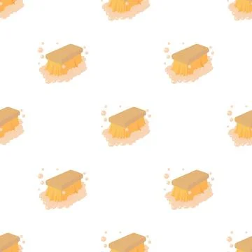 Wet cleaning pattern seamless vector Stock Illustration
