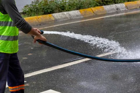 Wet cleaning Stock-Fotos