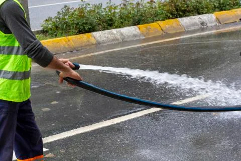 Wet cleaning Stock Photos