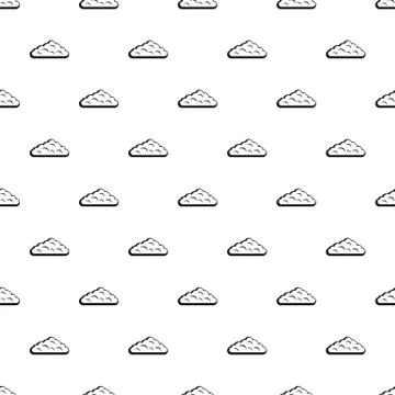 Wet cloud pattern vector Stock Illustration