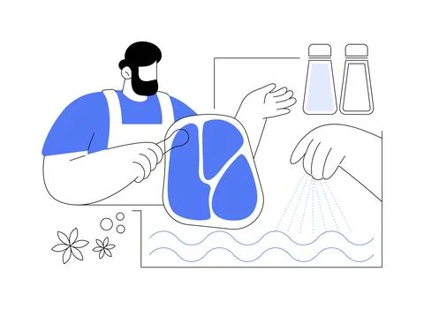 Wet curing abstract concept vector illustration. Illustrazione stock