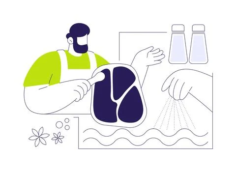 Wet curing abstract concept vector illustration. Stockillustratie