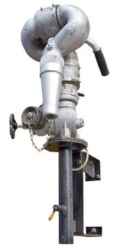 Wet fire hydrants Stock Photos