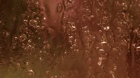 Wet glass  Stock Footage 10880286