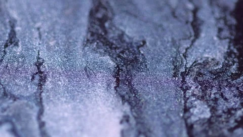 Wet glitter texture sparkling ink spill silver mix Stock Footage 282668395