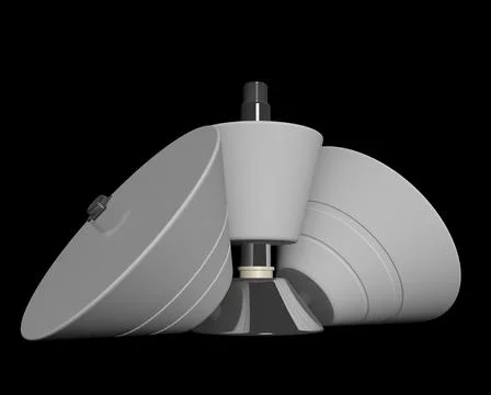 Wet grinter stone wheel Stock Illustration
