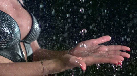 Wet hands Video stock 651326