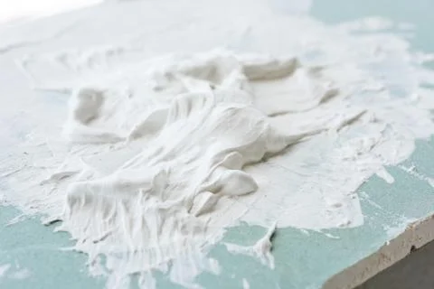 Wet lime plaster Stock-Fotos