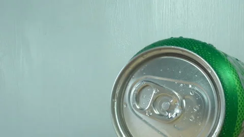 Wet metallic jar on white Video stock 140220689