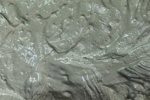 Wet mixed cement for pattern and background Stock Photos