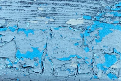 Wet old painted surface Stock Photos