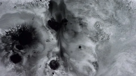 Wet paint dissolving abstract background for motion graphics Stock Footage 147553202