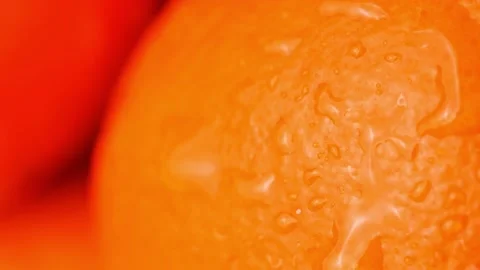 Wet pile of oranges Stock Footage 152106090