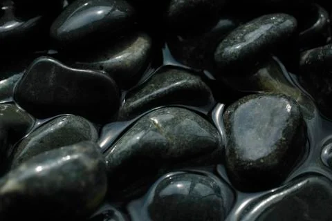 Wet rocks Stock Photos