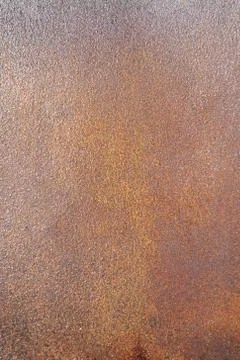 Wet rusty sheet of iron Stock Photos