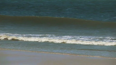 Wet Sand Stock Footage 145008