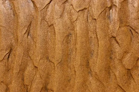 Wet sand 库存照片