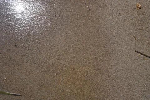 Wet sand Stock Photos