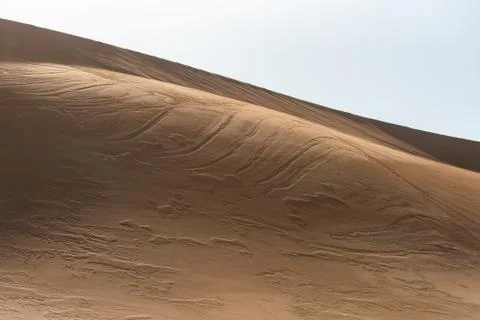 Wet sands in desert Stock Photos