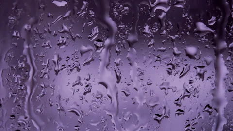 Wet Snow Outside the Window 4K TZ Stock Footage 285387995