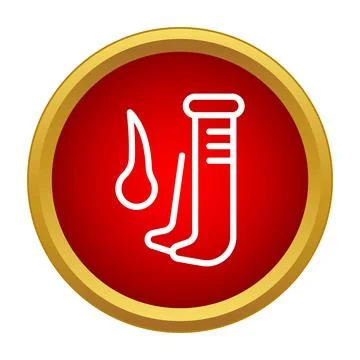 Wet sock dropping, a laundry related drawing concept Stock Illustration