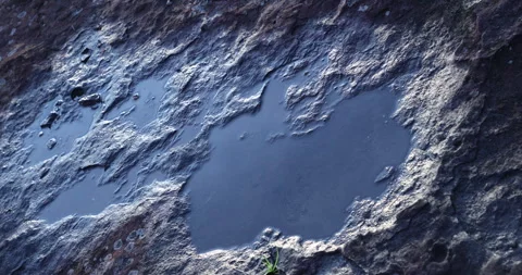Wet stone Texture closeup Video stock 335647307