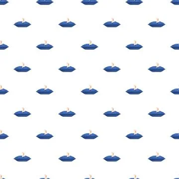 Wet wipes pack abstract pattern hygiene concept Stock Illustration