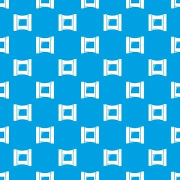 Wet wipes package pattern seamless blue 스톡 일러스트