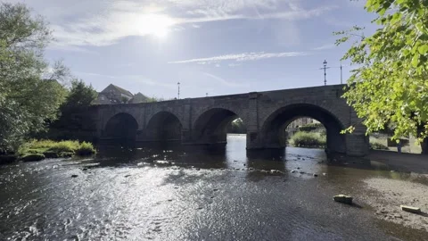 Wetherby Bridge Stock Footage 284233620