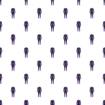 Wetsuit pattern repeating in athletic textile background 스톡 일러스트
