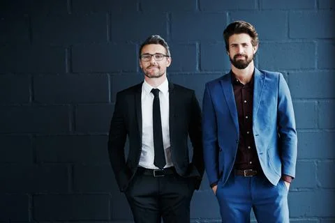 We've been making huge strides in the corporate world together Stock Photos
