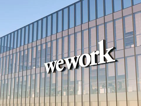 WeWork Ilustración de archivo