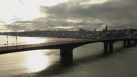 WexfordBridge - Rise Stock-Footage 124902432