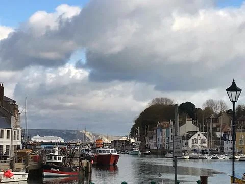 Weymouth harbour Stock Photos