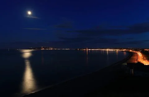 Weymouth at night Stock Photos
